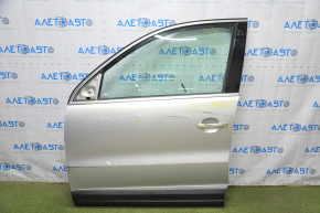 Дверь голая передняя левая VW Tiguan 09-17 серебро LR7L, замят, тычка