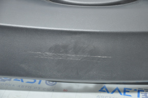 Бампер задний голый VW Tiguan 09-17 нижняя часть структура, царапины, затерт