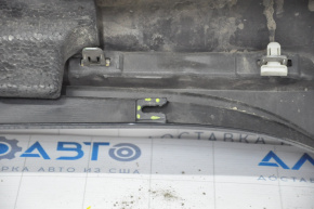 Порог левый Toyota Camry v50 12-14 usa LE XLE с хромом графит 1H2, слом креп, вмятинка