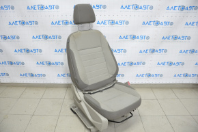 Пасажирське сидіння Ford Escape MK3 13-19 без airbag, механіч, ганчірка беж