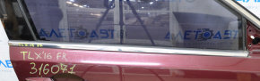 Молдинг двері-скло центральний передній прав Acura TLX 15-