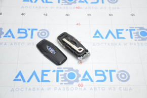 Ключ Ford Edge 15-18 smart 4 кнопки, облез хром