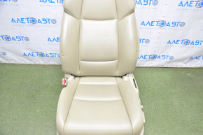 Водительское сидение Acura TLX 15- с airbag,электро,кожа беж, дефект накладки