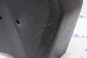Консоль центральная подлокотник и подстаканники Kia Optima 14-15 рест, кожа черн, царапина