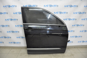Дверь голая передняя правая VW Tiguan 18- черный LC9X, тычки
