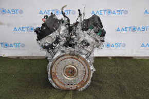 Двигатель Acura TLX 15-19 3.5 124k, топляк, крутит, компрессия 6,6,6,5,6,6