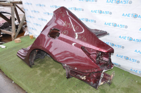 Чверть крило задня ліва Acura TLX 15- червона, роблена, тички
