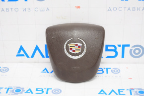 Подушка безпеки airbag в кермо водійська Cadillac ATS 13-14 корич
