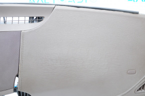 Торпедо передняя панель без AIRBAG Cadillac ATS 13- корич, трещины на коже, затертости, царапины