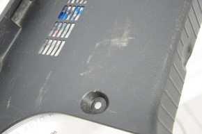 Накладка проема багажника Hyundai Sonata 11-15 черн, потерта