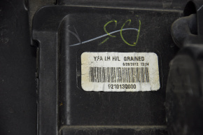 Фара передняя левая голая Hyundai Sonata 11-15 матовый отражатель