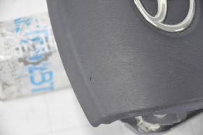 Подушка безпеки airbag в кермо водійська Toyota Prius 30 10-15 черн, поліз хром, подряпка