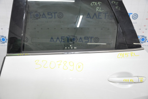Молдинг дверь-стекло центральный задний левый Mazda CX-5 17- хром