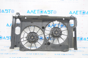 Диффузор кожух радиатора голый Toyota Prius 30 10-15 без верхней планки, с моторами
