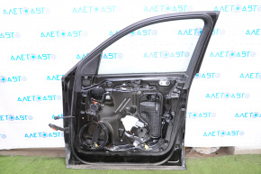 Дверь голая передняя правая Audi Q5 8R 09-17 черный LY9B, тычки