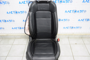 Пассажирское сидение Ford Mustang mk6 15- без airbag купе GT 50th Anniversary кожа черн стрель