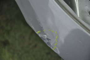 Четверть крыло задняя левая Hyundai Sonata 11-15 графит, мелкие тычки