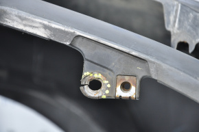 Бампер задний голый Lexus LS460 LS600h 07-09 под парктроники черный слом креп,крашеный