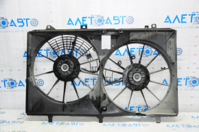 Диффузор кожух радиатора с моторами вентиляторов Lexus RX350 10-15