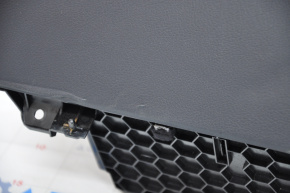 Перчаточный ящик, бардачок Lexus RX350 RX450h 13-15 черн, тычка на коже, слом креп