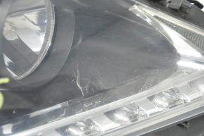 Фара передняя правая голая Lexus RX350 RX450h 13-15 рест ксенон топляк,слом креп,надлом стекла