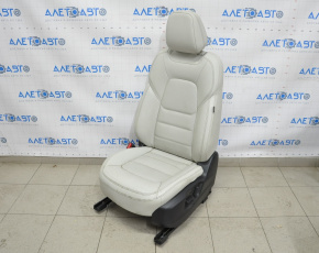 Сидіння водія Mazda CX-5 17- шкіра grand touring з airbag, сіре, електро
