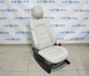 Пасажирське сидіння Mazda CX-5 17- шкіра grand touring з airbag, сіре, механічне