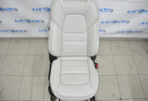 Пасажирське сидіння Mazda CX-5 17- шкіра grand touring з airbag, сіре, механічне