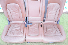 Задний ряд сидений 2 ряд Audi Q5 8R 09-17 кожа корич