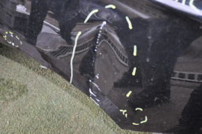 Четверть крыло задняя левая Chevrolet Impala 14-20 черная, вмятина, тычки