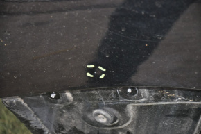 Чверть крило задня ліва Chevrolet Impala 14-20 чорна, вм'ятина, тички