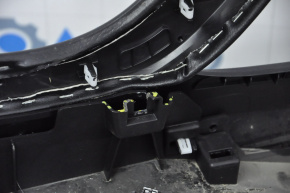 Консоль центральная подлокотник Ford Fusion mk5 17-20 черн, без воздуховода, слом креп