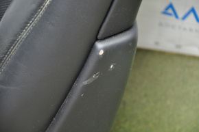 Водительское сидение Lexus LS460 LS600h 07-09 с airbag,электро,кож черн,надрывы царапины