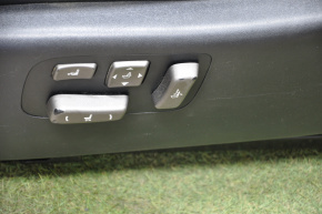 Водійське сидіння Lexus LS460 LS600h 07-09 з airbag, електро, шкіра чорна, надриви подряпини