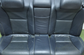 Задній ряд сидінь 2 ряд Lexus LS460 LS600h 07-09 шкіра чорна, з підігрівом, подряпина на спинці