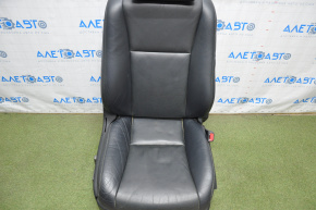 Пасажирське сидіння Lexus LS460 LS600h 07-09 з airbag,електро,шкіра чорний,слом креп накладки