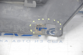 Защита переднего бампера Mazda CX-5 17- зад, примят, надрывы, сломаны крепления