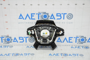 Подушка безопасности airbag в руль водительская Ford Escape MK3 13-16 дорест черн, с кнопками, слом креп