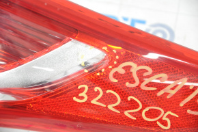 Фонарь внешний крыло правый Ford Escape MK3 13-16 дорест скол