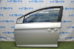 Дверь голая передняя левая Hyundai Sonata 15-19 серебро Y8