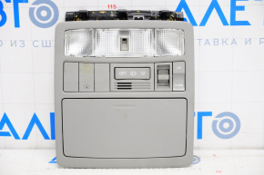 Плафон освещения передний Toyota Highlander 08-13 серый, под люк