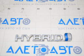 Эмблема крыла hybrid прав Toyota Highlander 08-13