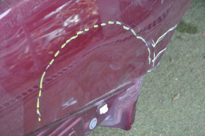 Четверть крыло задняя правая Honda Accord 13-17 красная, замята