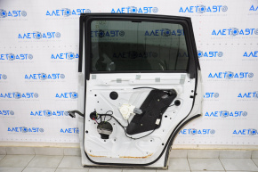 Двері голі зад прав Audi Q7 4L 10-15 білий LS9R