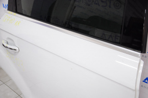 Молдинг двері-скло центральний задній правий Audi Q7 4L 10-15 хром