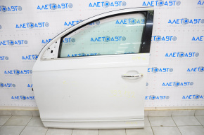 Дверь голая передняя левая Audi Q7 4L 10-15 белый LS9R, тычки