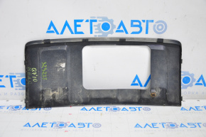 Накладка заглушка заднего бампера нижняя Audi Q7 4L 10-15 под фаркоп
