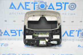 Плафон освещения передний Ford Fusion mk5 13-20 серый без люка сенсорные кнопки, надлом