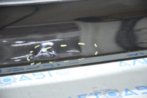 Бампер задний голый Ford Fusion mk5 13-18 под парктроники черный, тычки, надлом крепления