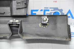 Порог левый Ford Fusion mk5 13-20 черный сломаны крепления, примято нижнее крепление, царапины